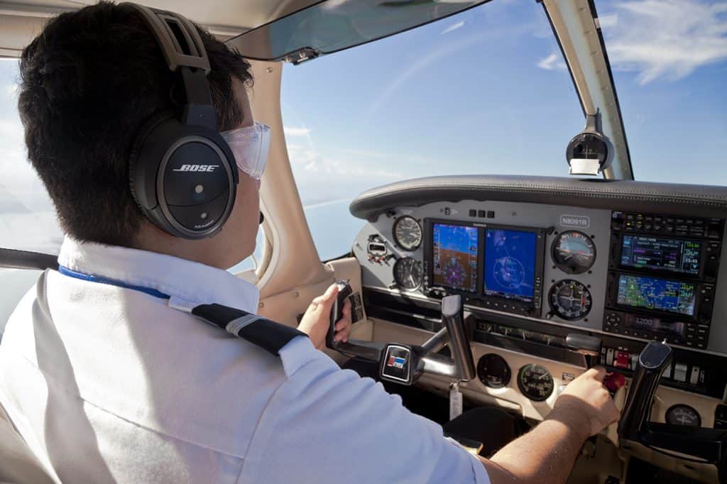 student pilot mastering flight maneuvers